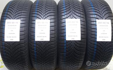 4 GOMME 205 60 16 GOODYEAR A2143