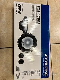Altoparlanti ALPINE 280w rms con 2 tweeter