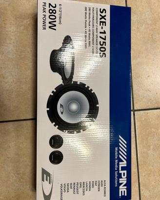 Altoparlanti ALPINE 280w rms con 2 tweeter