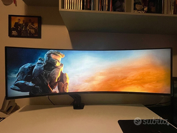 Monitor Gaming Curvo 49" Samsung C49HG90 144Hz