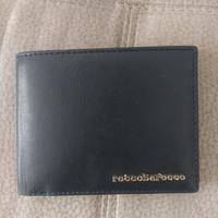 Portafoglio uomo nero nuovo rocco barocco