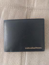 Portafoglio uomo nero nuovo rocco barocco