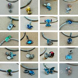 Charms e ciondoli argento per bracciali Pandora