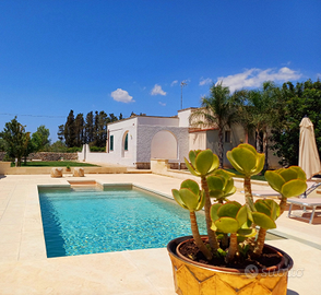 Villa con piscina uso esclusivo in Salento