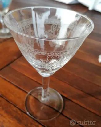 bicchierino vintage inciso