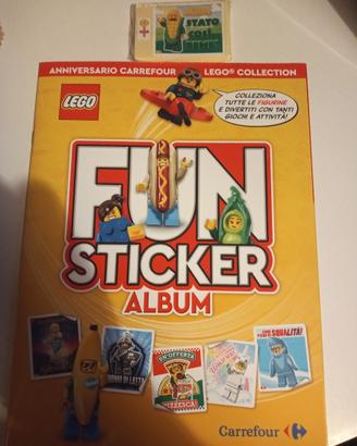 Album + set completo figurine lego carrefour