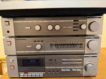 Stereo Amplificatore Grunding V1700 + CF + T