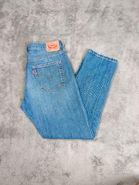 Jeans Levi's 501 Uomo Blu W27 L28