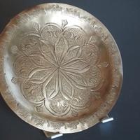 Vassoio in ottone in stile marocchino