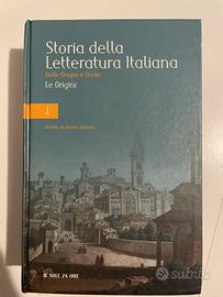 Storia della Letteratura italiana Le origini