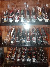 6 minifigure compatibili lego soldati storici 