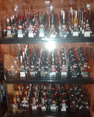 6 minifigure compatibili lego soldati storici 