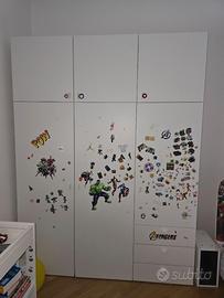 Armadio IKEA 180x240 cm con pannelli rinforzati