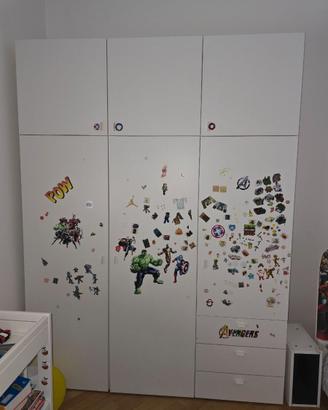 Armadio IKEA 180x240 cm con pannelli rinforzati