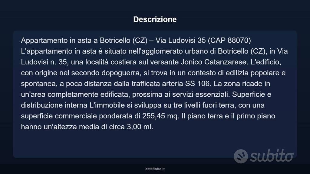 Appartamento – Botricello - Vista 4
