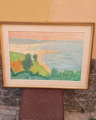 Quadro G. Montanari: "Gabicce Marina"