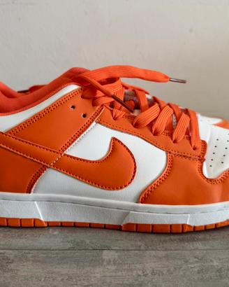 Nike Air Dunk Low EU 44 Orange Syracuse nuove