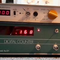 Frequenzimetro digitale HC2F 10 Hz a 200Mz & Multi