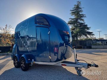 Bockmann trailer Master WCF Vetroresina due posti