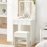 Vanity postazione make-up con specchio luce led