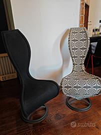 2 Sedie S-CHAIR Design Cappellini