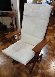 Sedia relax pieghevole e reclinabile Foppapedretti