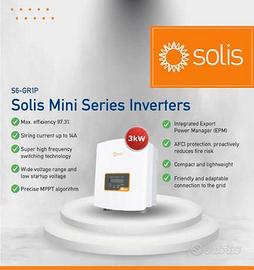 Inverter fotovoltaico Solis S6 Mini 3 kW monofase