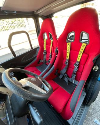 Sedili sportivi per minicar