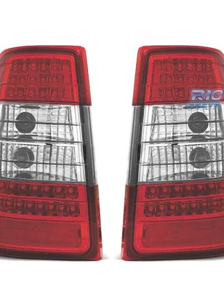 FANALI MERCEDES CLASSE E W124 SW 85-95 LED ROSSO C