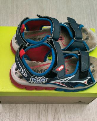 Sandalo Primigi Spiderman bambino nr 31 con luci