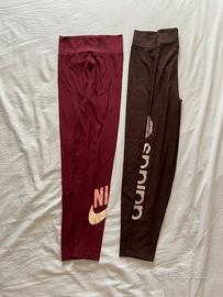 Leggings Nike e Adidas