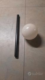 pallone di ricambiolampada e +tubo base in resina 