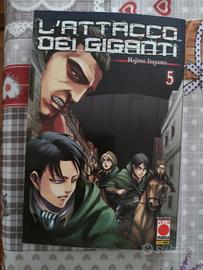 Manga L' attacco dei giganti vol 5