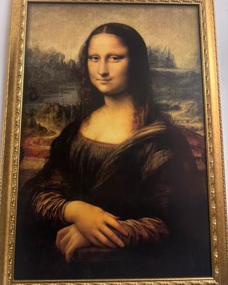 Riproduzione Gioconda in quadro