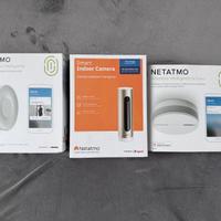 Kit Sicurezza Netatmo: Camera, Sirena, Sensore Fum