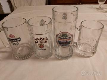 Bicchieri vintage da collezione