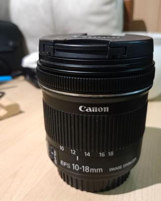 Canon EF-S 10-18 F4.5-5.6 IS STM
