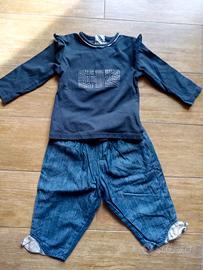Burberry completo bambina