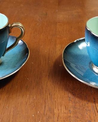 Coppia tazzine Carlton Ware 1930