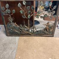 Sculture e quadro in ferro