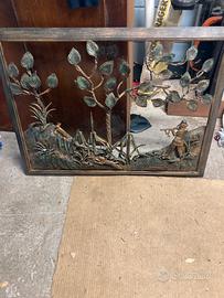 Sculture e quadro in ferro