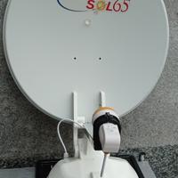 Antenna satellitare per camper e caravan