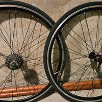 coppia ruote ciclismo 