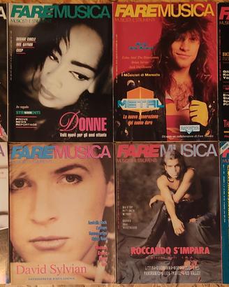 rivista Fare Musica annata completa 1987