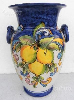 Portaombrelli in ceramica vietrese