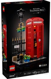 LEGO Ideas 21347 Cabina Telefonica Rossa di Londra