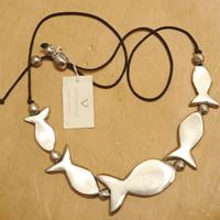 Collana pesci in alluminio - Vestopazzo
