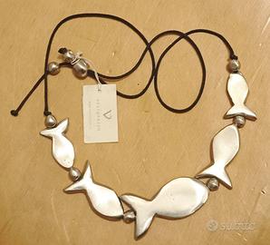 Collana pesci in alluminio - Vestopazzo