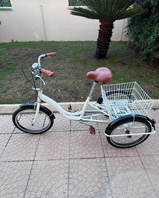 BICI A TRE RUOTE CON CESTINO