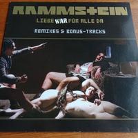 Rammstein disco vinile liebe war fur alle da bonus